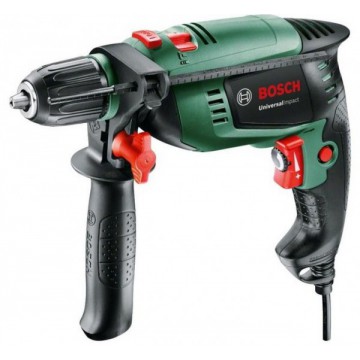 Дрель ударная сетевая с дополнительной рукояткой BOSCH UNIVERSALIMPACT 730 DIY (0603131022) Дрели и шуруповерты