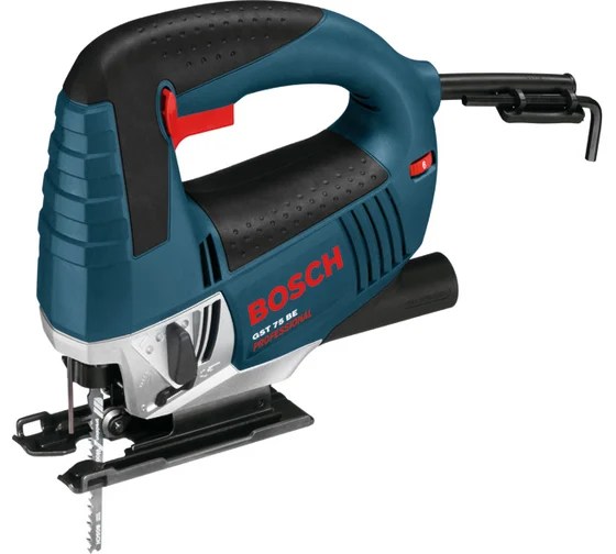 Лобзик сетевой компактный с резиновыми накладками BOSCH GST 75 BE PROFESSIONAL Лобзики