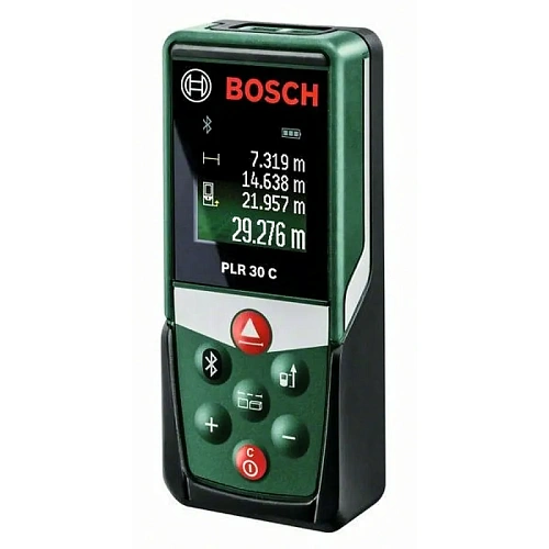 Дальномер лазерный с батарейками BOSCH PLR 30 C DIY (0603672120) Дальномеры