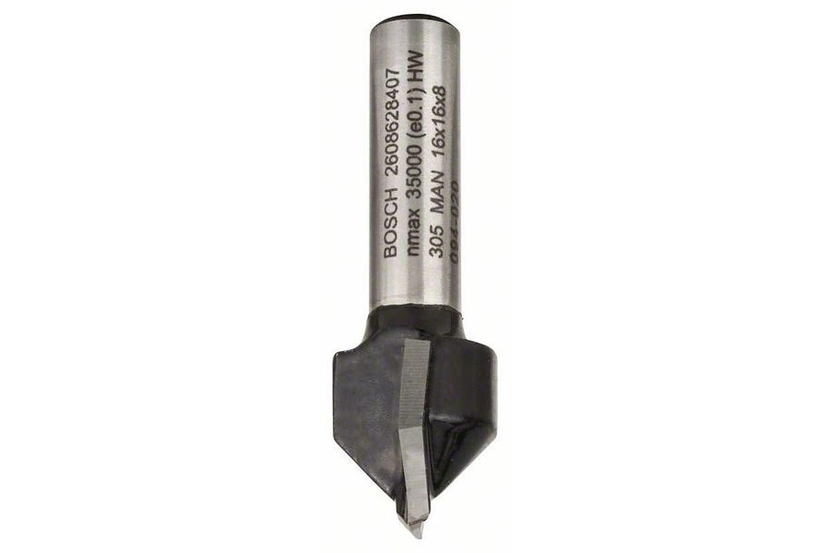 BOSCH STANDARD FOR WOOD V-GROOVE BIT 2 608 628 407 Фрезеры