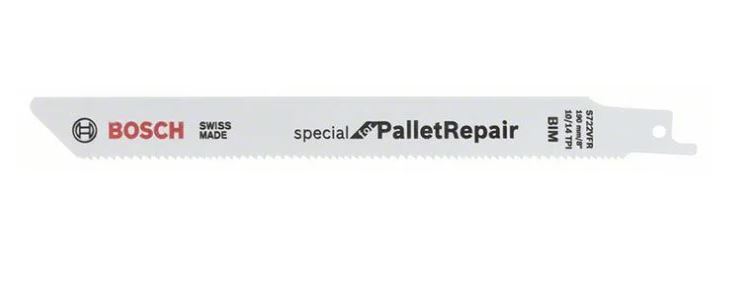 Полотно пильное сабельное для сабельных пил BOSCH S 722 VFR SPECIAL FOR PALLET REPAIR 2 608 658 027 Сабельные пилы