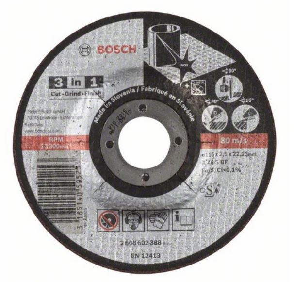 BOSCH 3-IN-1 DISC 2 608 602 388 Нарезчики швов