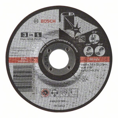 BOSCH 3-IN-1 DISC 2 608 602 389 Ножи