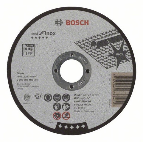 BOSCH BEST FOR INOX 2 608 603 496 Паркетно-шлифовальные машины