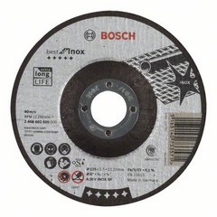 Диск отрезной для малых угловых шлифовальных машин BOSCH BEST FOR INOX 2 608 603 505 Паркетно-шлифовальные машины