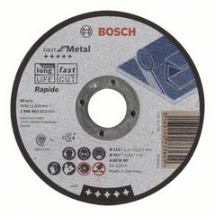 Диск отрезной для малых УШМ BOSCH BEST FOR METAL RAPIDO 2 608 603 512 Нарезчики швов