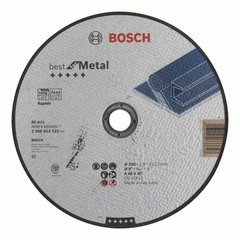 Диск отрезной для малых УШМ BOSCH BEST FOR METAL RAPIDO 2 608 603 522 Нарезчики швов