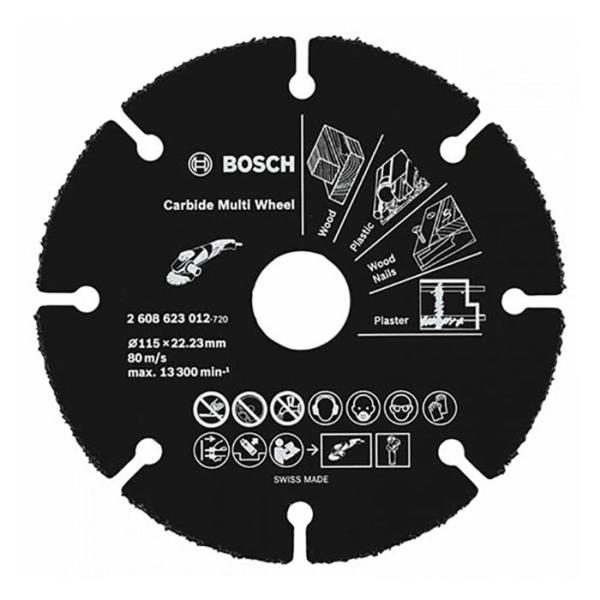 BOSCH CARBIDE MULTI WHEEL 2 608 623 012 Нарезчики швов