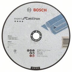 Диск отрезной для больших УШМ со стопорной гайкой BOSCH EXPERT FOR CAST IRON 2 608 600 546 Горелки газовые