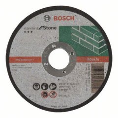 Диск отрезной для малых угловых шлифовальных машин BOSCH EXPERT FOR STONE 2 608 603 177 Паркетно-шлифовальные машины