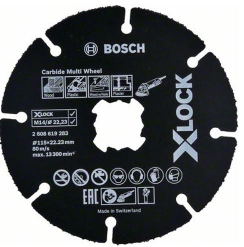 BOSCH X-LOCK 2 608 619 283 Резцы и ножи по дереву