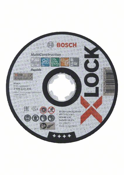 BOSCH X-LOCK MULTI CONSTRUCTION 2 608 619 270 Ножи