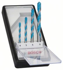 Набор из 4 сверл для различных материалов BOSCH CYL-9 MULTICONSTRUCTION 2 607 010 521 Наборы ключей