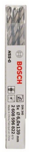 Сверло спиральное для дрелей и шуруповертов BOSCH HSS 2 608 596 822 Дрели и шуруповерты