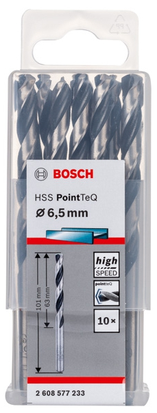 BOSCH HSS POINTTEQ 2 608 577 233 Дрели и шуруповерты