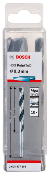 BOSCH HSS POINTTEQ 2 608 577 251 Дрели и шуруповерты