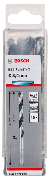 BOSCH HSS POINTTEQ 2 608 577 252 Дрели и шуруповерты