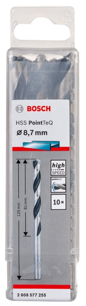 BOSCH HSS POINTTEQ 2 608 577 255 Дрели и шуруповерты