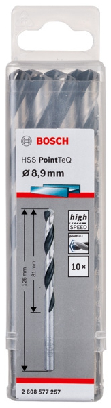 BOSCH HSS POINTTEQ 2 608 577 257 Дрели и шуруповерты