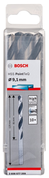 BOSCH HSS POINTTEQ 2 608 577 259 Дрели и шуруповерты