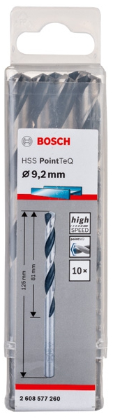 BOSCH HSS POINTTEQ 2 608 577 260 Дрели и шуруповерты