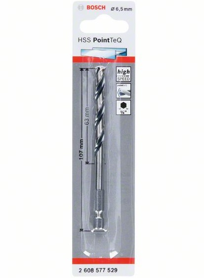 BOSCH HSS POINTTEQ 2 608 577 529 Дрели и шуруповерты