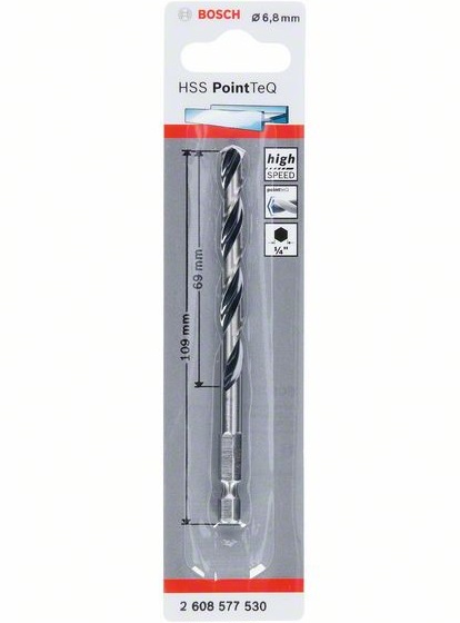 BOSCH HSS POINTTEQ 2 608 577 530 Дрели и шуруповерты