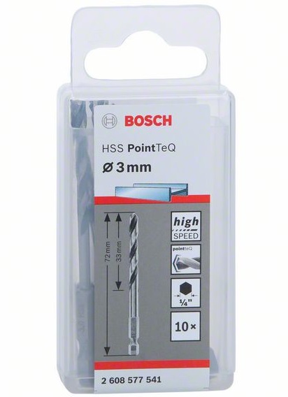 BOSCH HSS POINTTEQ 2 608 577 541 Дрели и шуруповерты