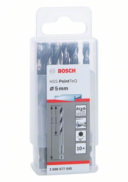 BOSCH HSS POINTTEQ 2 608 577 545 Дрели и шуруповерты