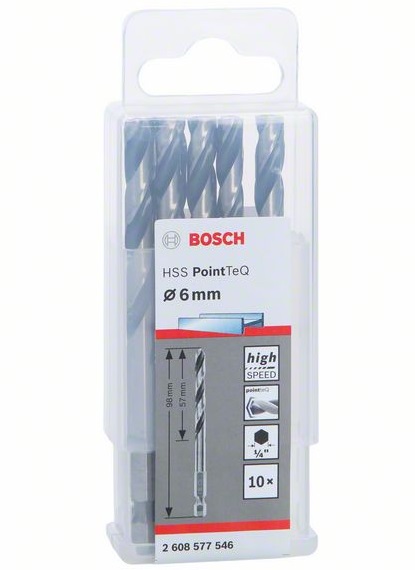 BOSCH HSS POINTTEQ 2 608 577 546 Дрели и шуруповерты