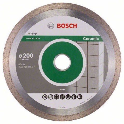 Диск алмазный отрезной для резаков по плитке BOSCH BEST FOR CERAMIC 2 608 602 636 Дрели алмазного бурения