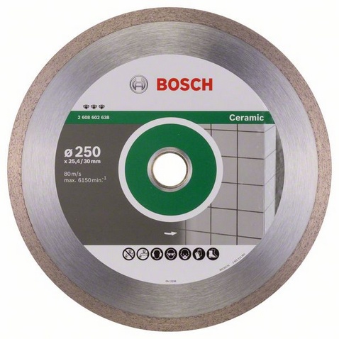 Диск алмазный отрезной для резаков по плитке BOSCH BEST FOR CERAMIC 2 608 602 638 Дрели алмазного бурения