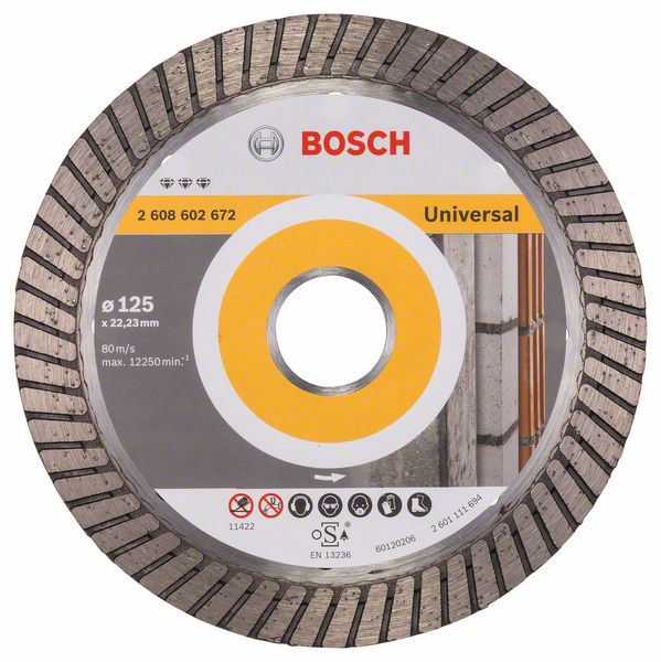 BOSCH BEST FOR UNIVERSAL TURBO 2 608 602 672 Дрели алмазного бурения