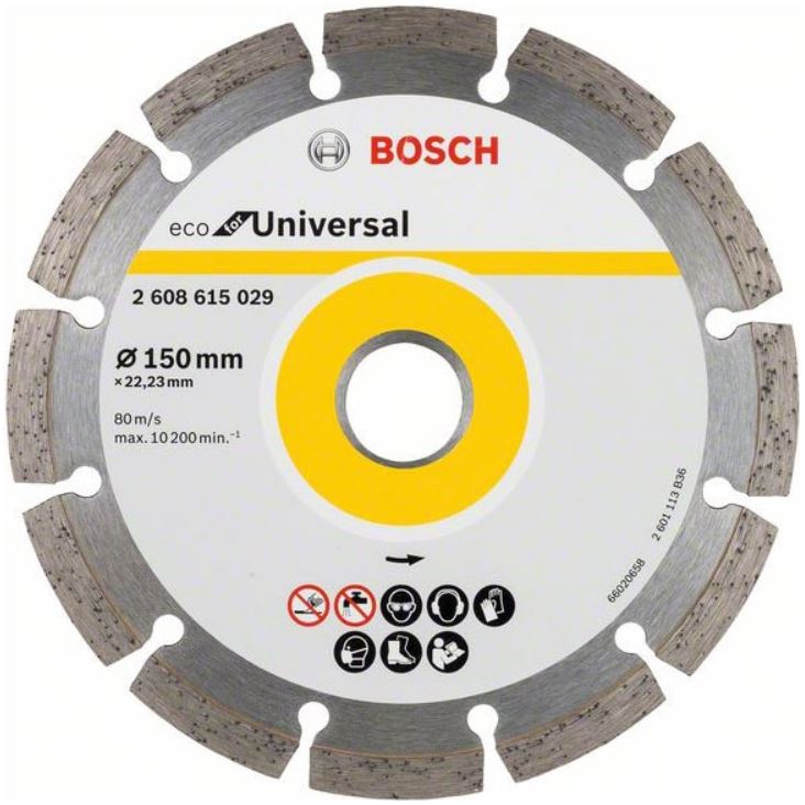 BOSCH ECO FOR UNIVERSAL SEGMENTED 2 608 615 029 Дрели алмазного бурения