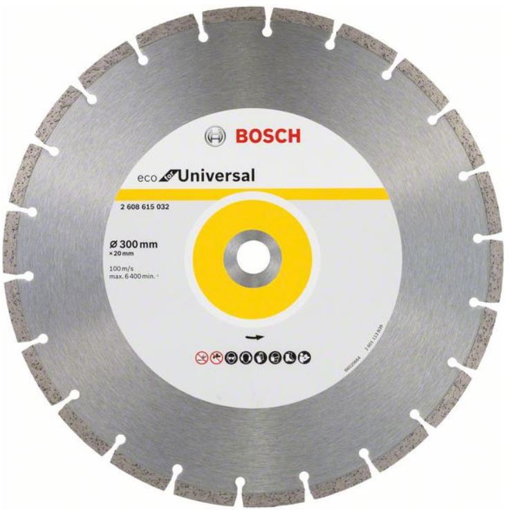 BOSCH ECO FOR UNIVERSAL SEGMENTED 2 608 615 032 Дрели алмазного бурения