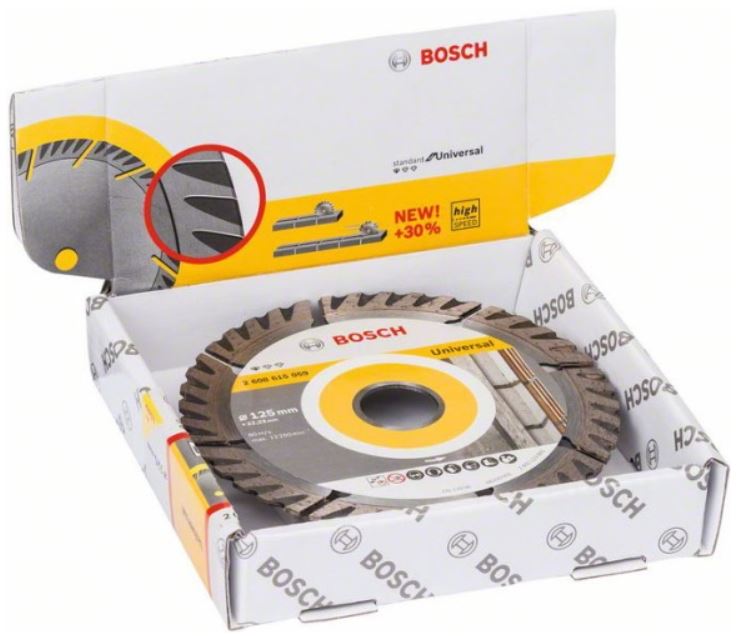 Диск алмазный отрезной для малых УШМ BOSCH STANDARD FOR UNIVERSAL 2 608 615 060 Дрели алмазного бурения